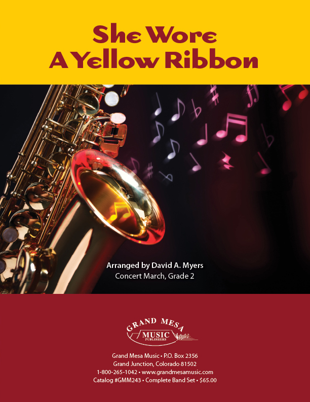 She Wore a Yellow Ribbon, Concert March